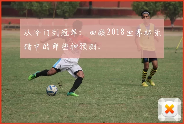 从冷门到冠军:回顾2018世界杯竞猜中的那些神预测。